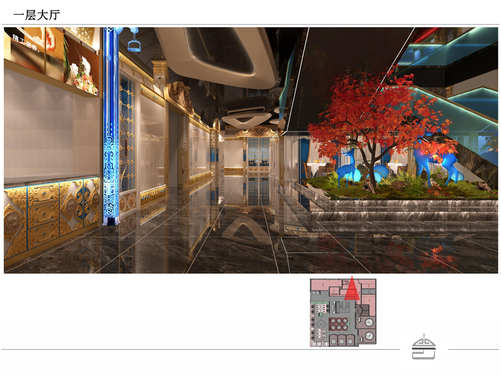 包头红格尔蒙古宴设计案例