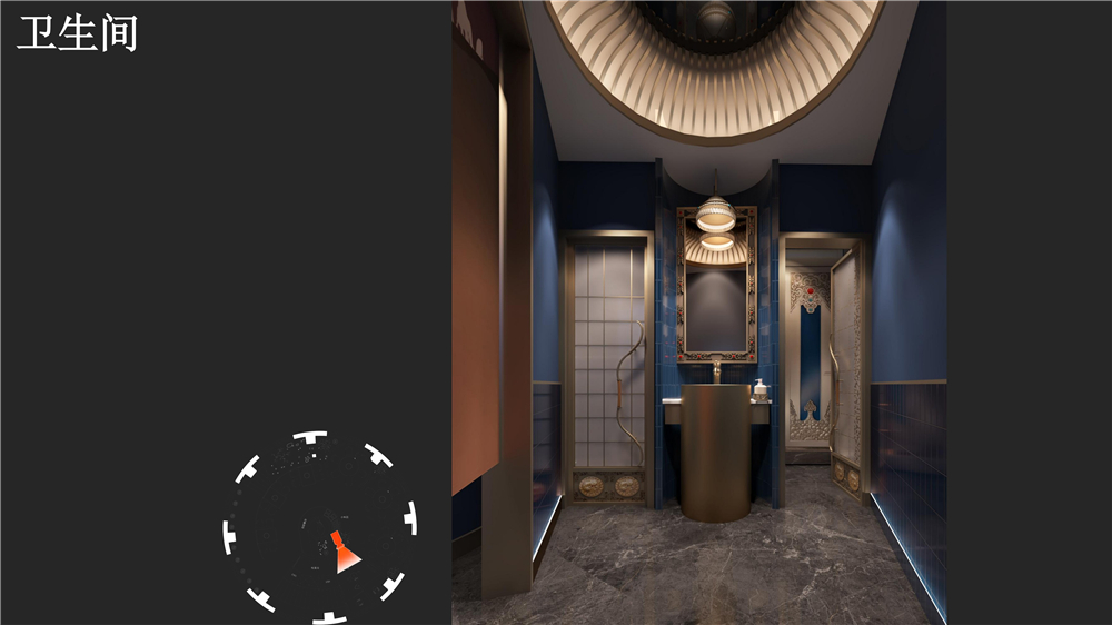 嘎查之路-上海蒙餐厅设计案例