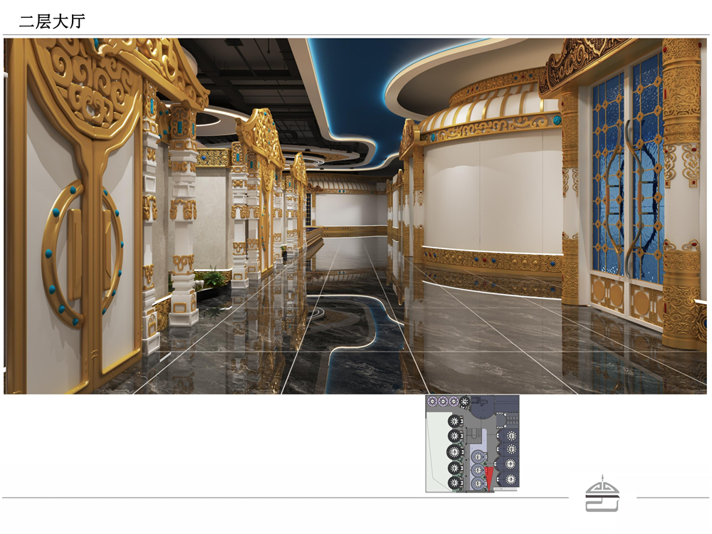 包头红格尔蒙古宴设计案例