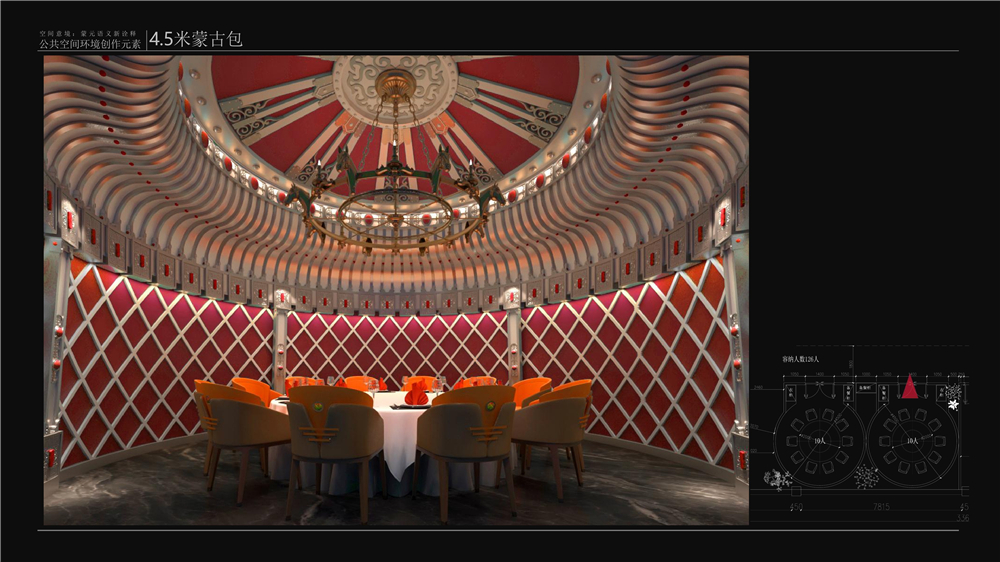 阿木汗·蒙古宴设计案例