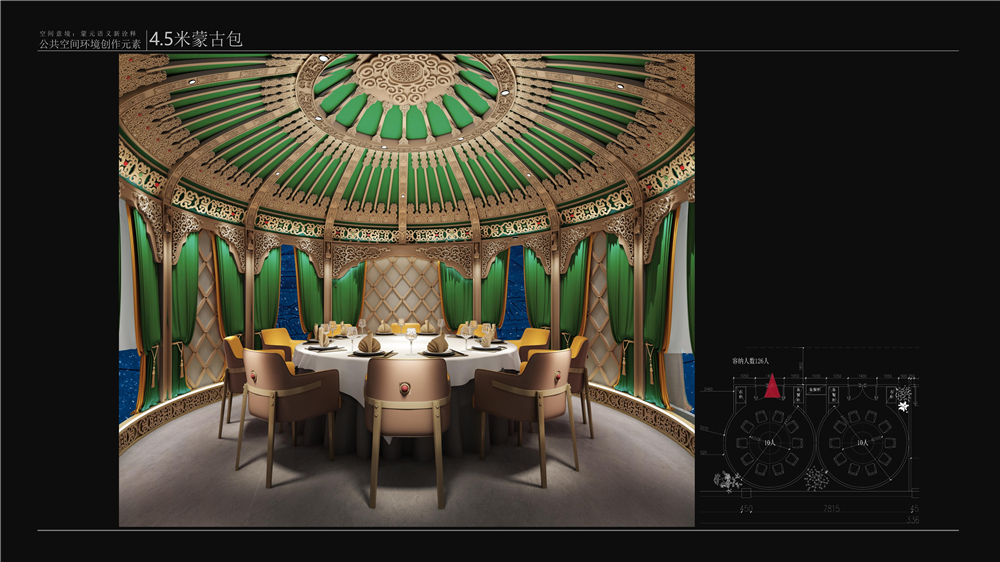 阿木汗·蒙古宴设计案例
