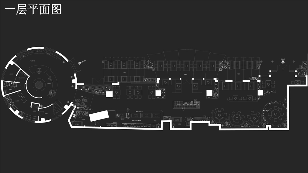 嘎查之路-上海蒙餐厅设计案例