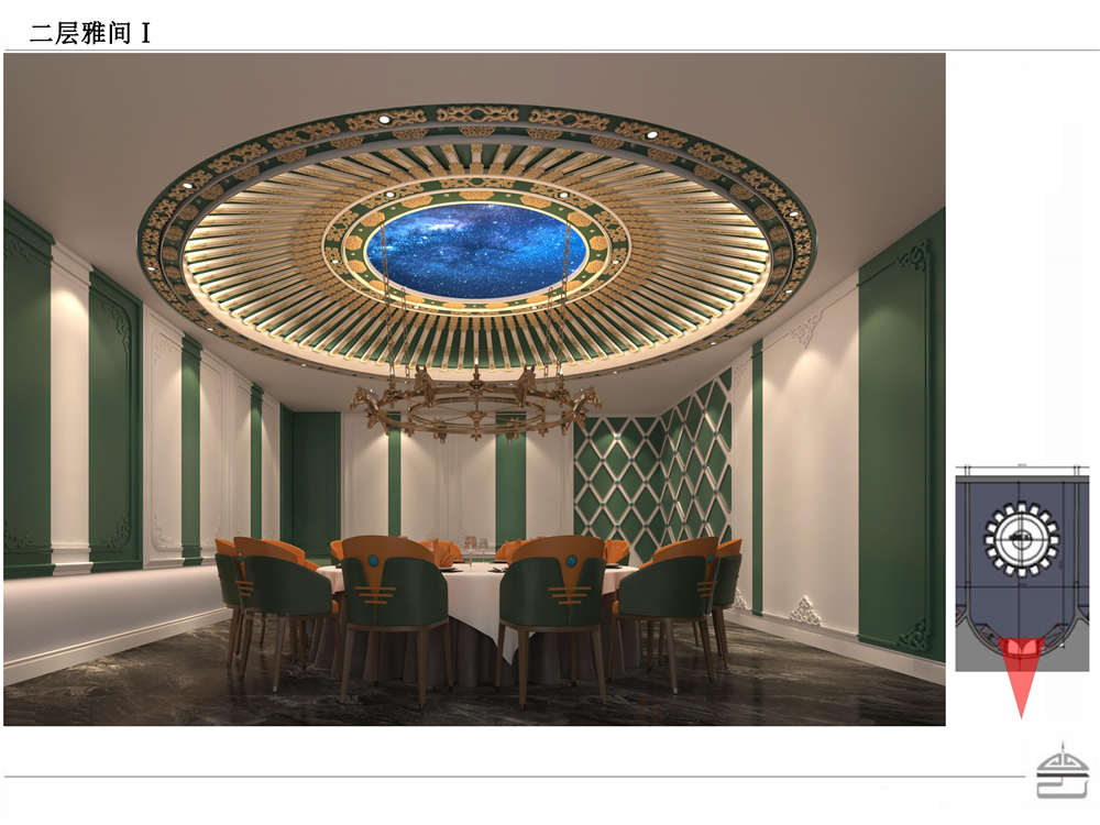 包头红格尔蒙古宴设计案例