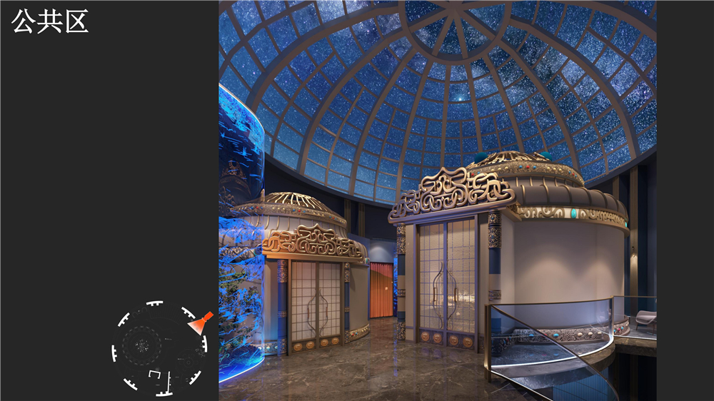 嘎查之路-上海蒙餐厅设计案例