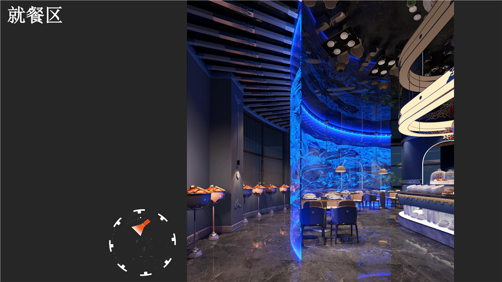 嘎查之路-上海蒙餐厅设计案例