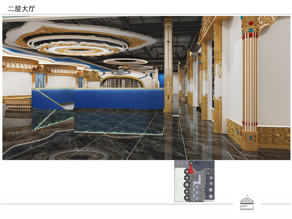 包头红格尔蒙古宴设计案例