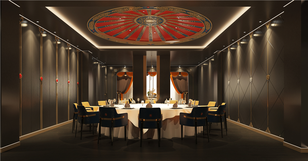 阿拉善大酒店一楼早餐厅