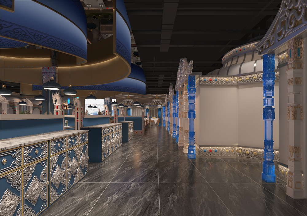 56顶毡房维力斯蒙餐店