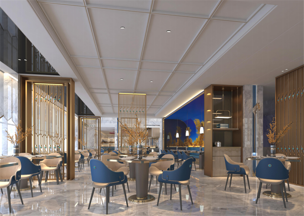 阿拉善大酒店一楼早餐厅