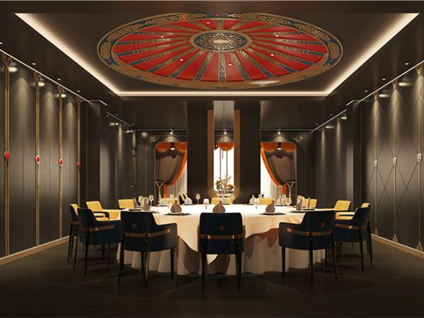 阿拉善大酒店一楼早餐厅